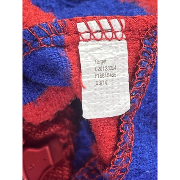 NICK & NORA Sock Monkey One Piece Pajamas Sleepwear Footed Adult XL Full Zip SEE - Picture 14 of 15